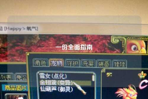 一份全面指南