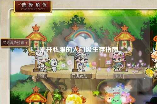 刚开私服的入门级生存指南